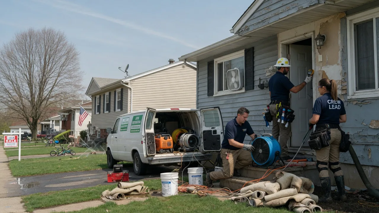 Flood Cleanup in South Lebanon, OH near me